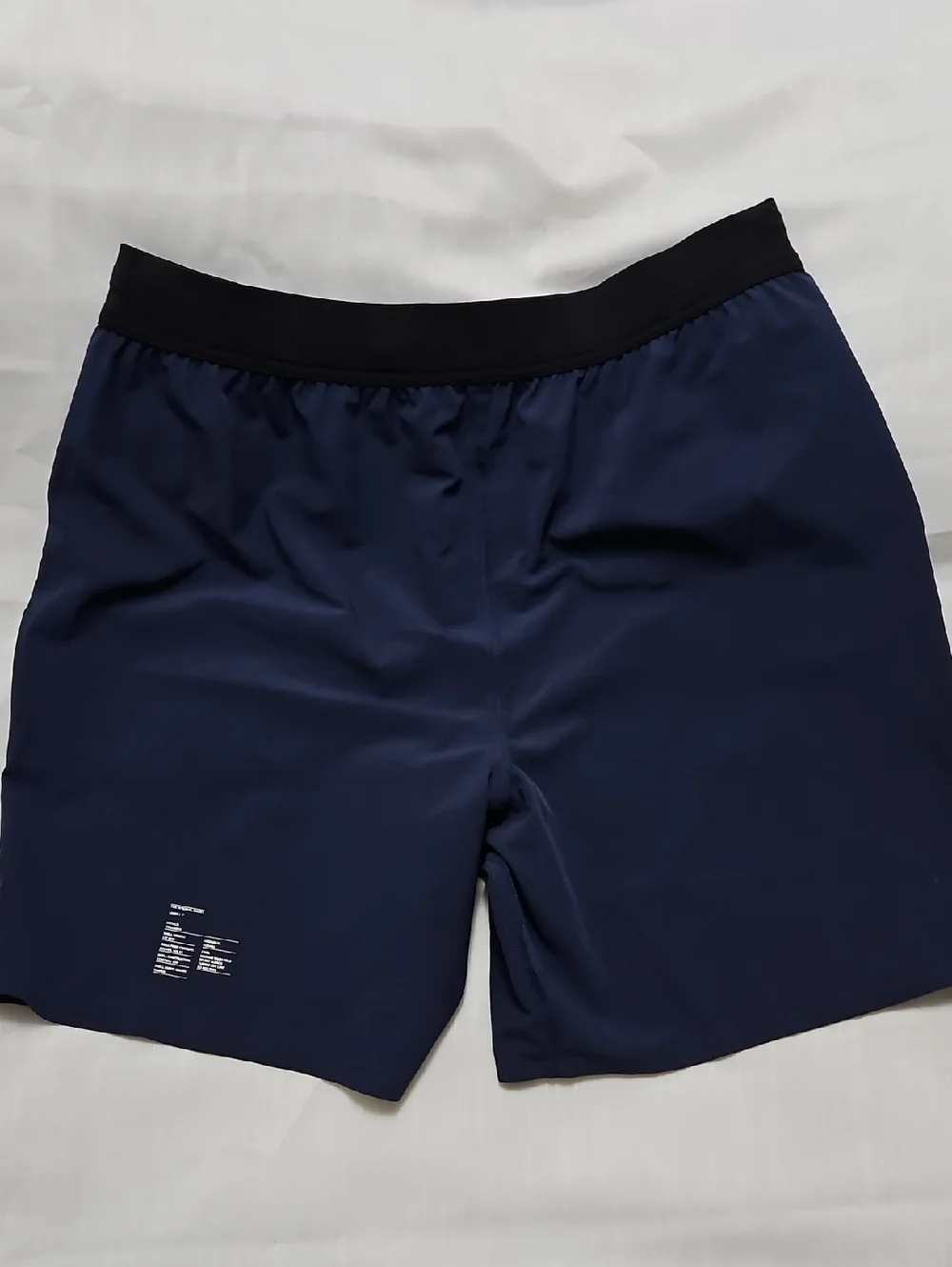 Ten Thousand Interval Shorts LG Unlined 7" Inseam Active Fitness Workout BLUE - Picture 8 of 10